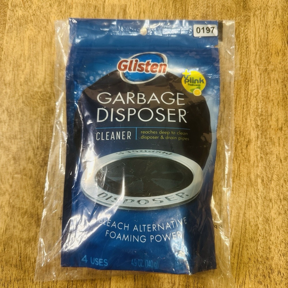 DISPOSER CARE Sink Garbage Disposal & Drain‎ Cleaner Remove Odors Lemon Scent